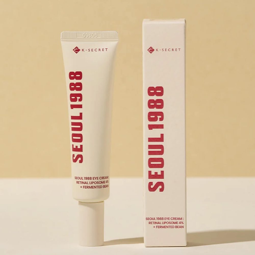 K-SECRET SEOUL 1988 Eye Cream: Retinal Liposome 4% + Fermented Bean 30ml