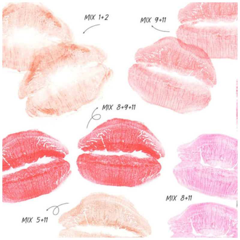 Kara Beauty MUA CUSTOMIZABLE Matte Lip Palette 12-Shades