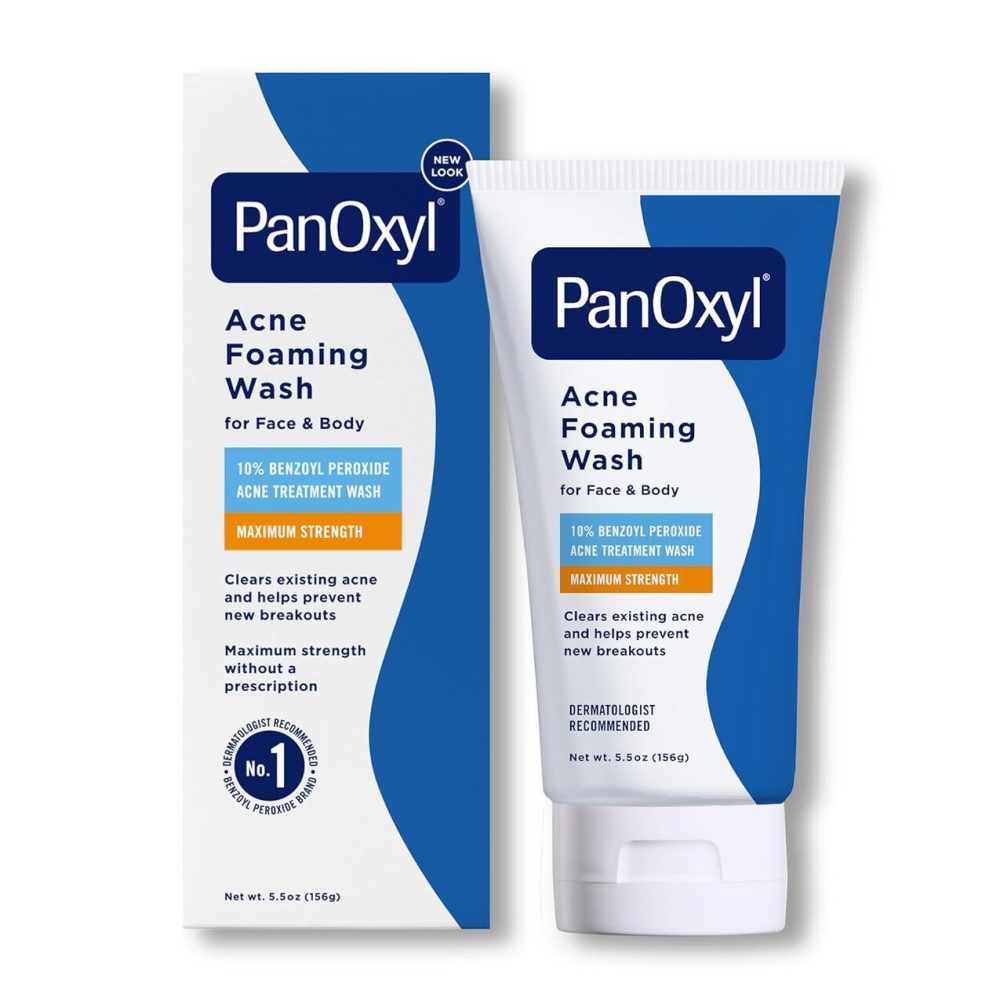 PanOxyl Acne Foaming Wash 10% Benzoyl Peroxide Maximum Strength 5.5 Oz | Buy Online in Kenya – Sterling Cosmetics